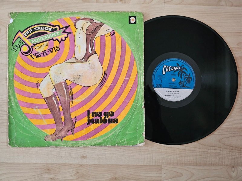 The Jeff Tagoe Movement With  Vis A Vis  I no Go Jealous  Rare Highlife Funk LP