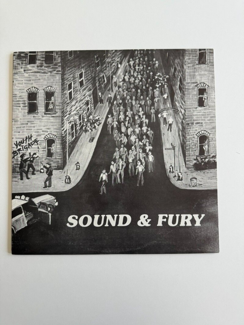 Youth Brigade Sound   Fury LP FIRST PRESSING 1982 Punk KBD Black Flag Misfits