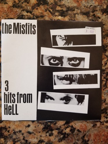 Misfits 3 Hits From Hell White vinyl  Nice 