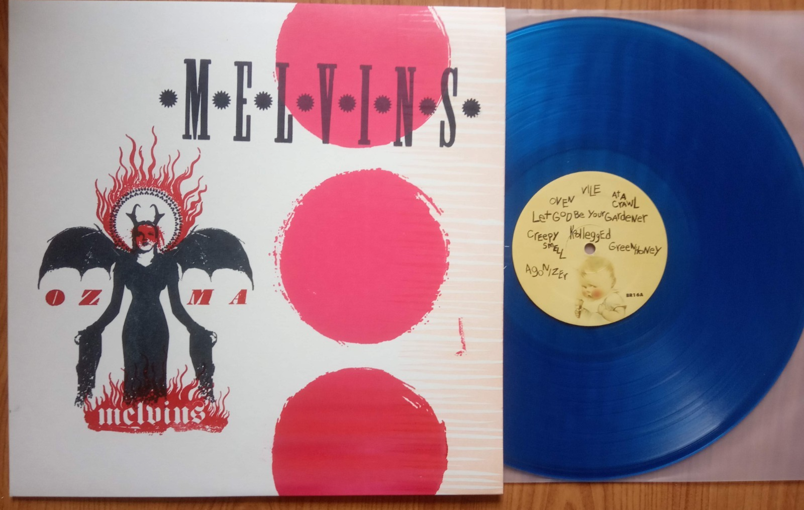 MELVINS OZMA TOUR LP /77 BONER grunge nirvana mudhoney amrep ipecac butthole om