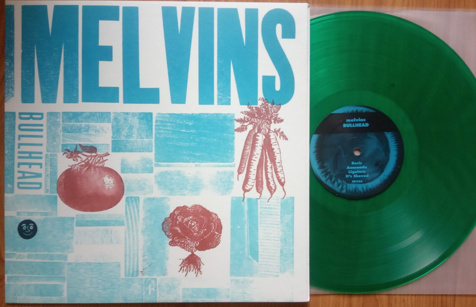 MELVINS BULLHEAD TOUR LP /55 BONER grunge nirvana mudhoney amrep ipecac butthole