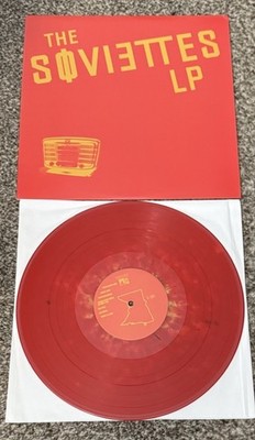 The Soviettes LP 1 Red W/ Yellow Splatter Color Vinyl Tilt Teen Idols NOFX