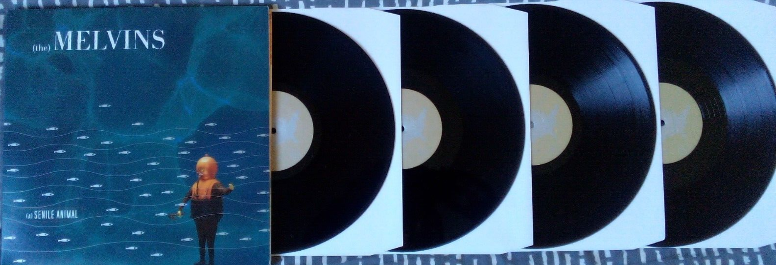MELVINS SENILE ANIMAL 4LP BLACK /100 HYDRA HEAD nirvana mudhoney ipecac amrep