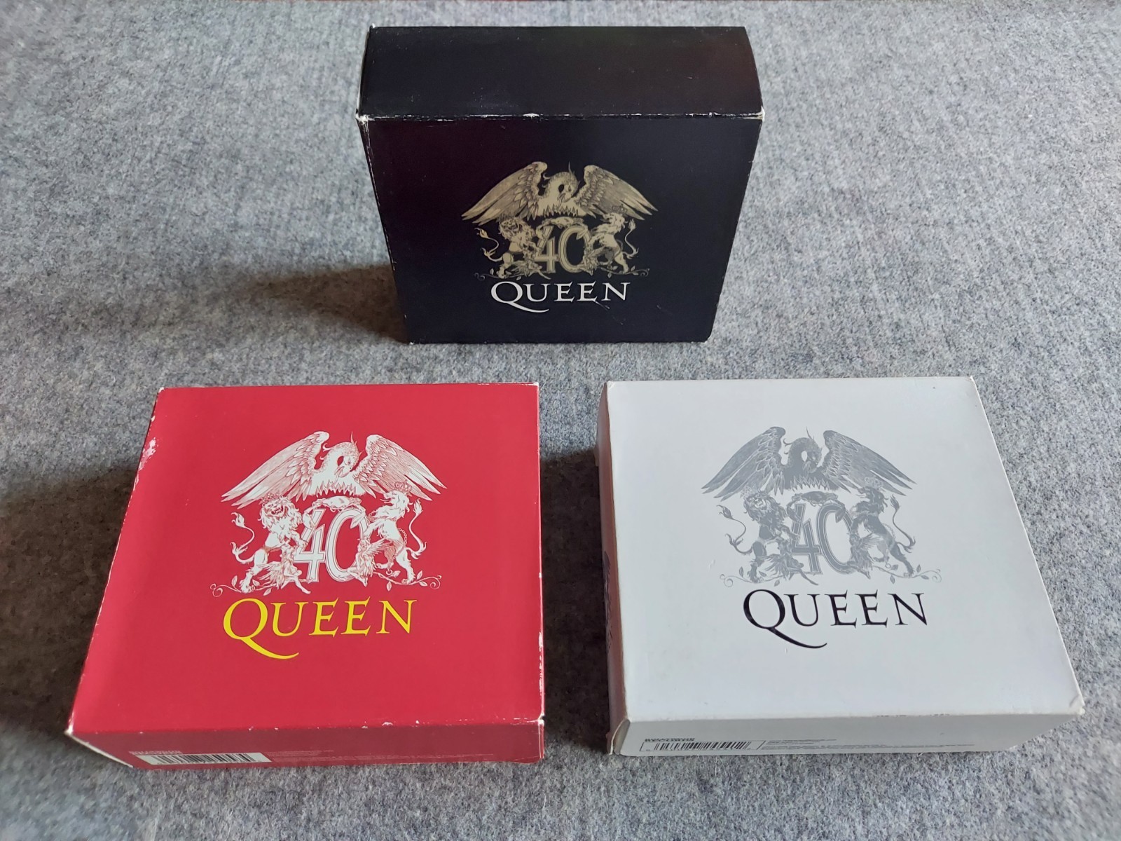 Queen 40 CD 3 boxsets remastered bonus discs combined shipping deal