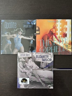 Taylor Swift   Opalite/Fate Of Ophelia/Elizabeth Taylor 3x7    Vinyl SEALED