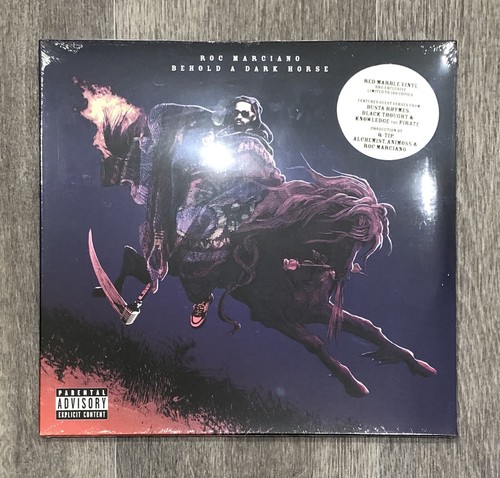 Roc Marciano - Behold A Dark Horse HHV Limited Red Marbled Vinyl Mint, Sealed