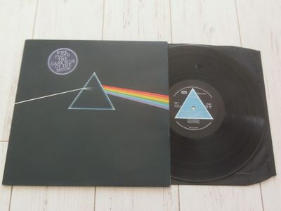 PINK FLOYD DARK SIDE OF THE MOON A2 B2 1st PRESS SOLID BLUE  Complete  SUPERB 