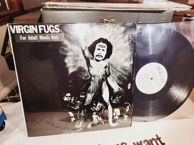 ROCK PSYCH LP FUGS VIRGIN FUGS ESP 1038 STEREO W  ALL INSERTS HIGH GRADE SHRINK