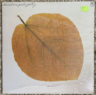 RARE SEALED   Pete Jolly   Seasons   1970 A M SP 3033 LP Vinyl Record Album