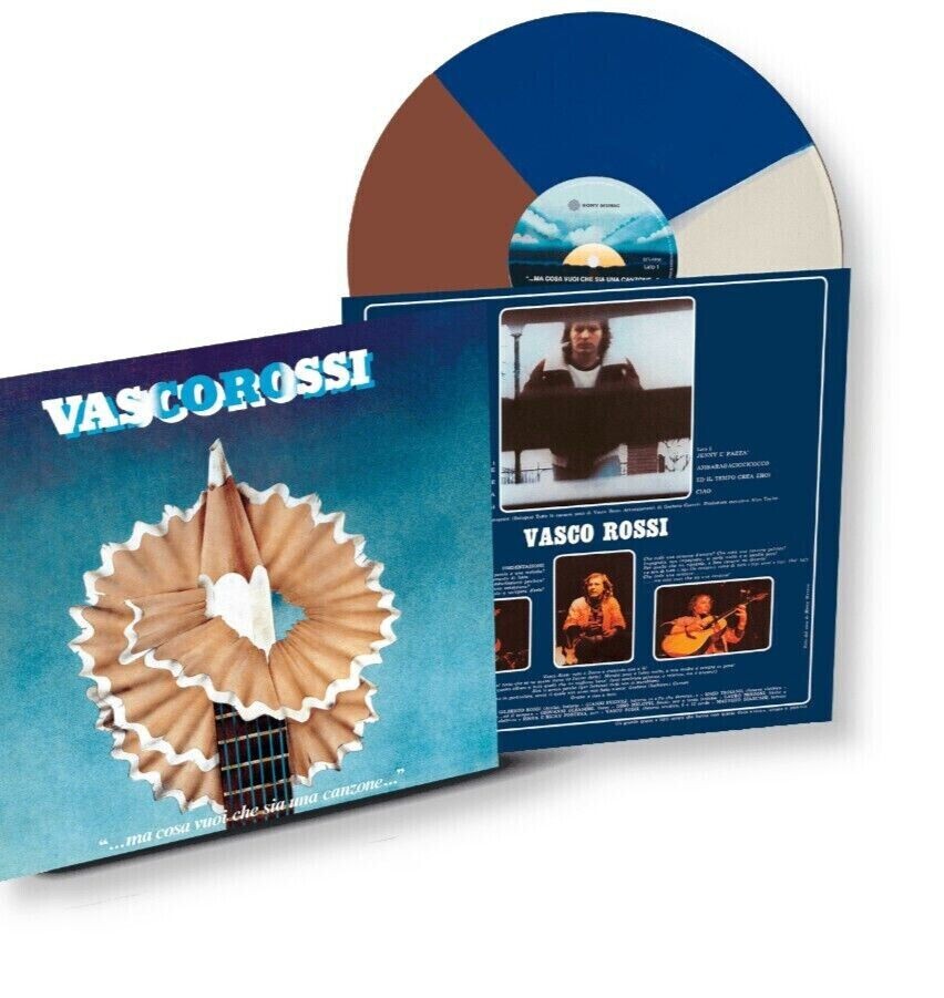 VASCO ROSSI MA COSA VUOI CHE SIA UNA CANZONE 2024 VINILE 3 COLORI 2024 NUMERED