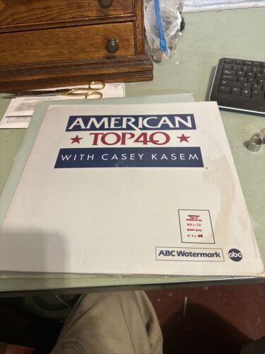 American Top 40- 4 LP vinyl set W/ Casey Kasem 7-16-88   883-3