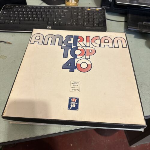 American Top 40- 3 LP vinyl set W/ Casey Kasem 732-4    4/28/73
