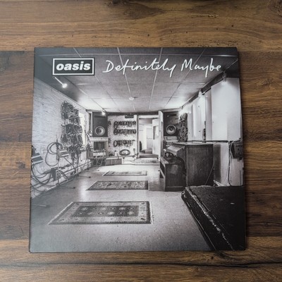 Oasis Definitely Maybe Limited Edition Pearl 2LP Vinyl Record - Hand Numbered