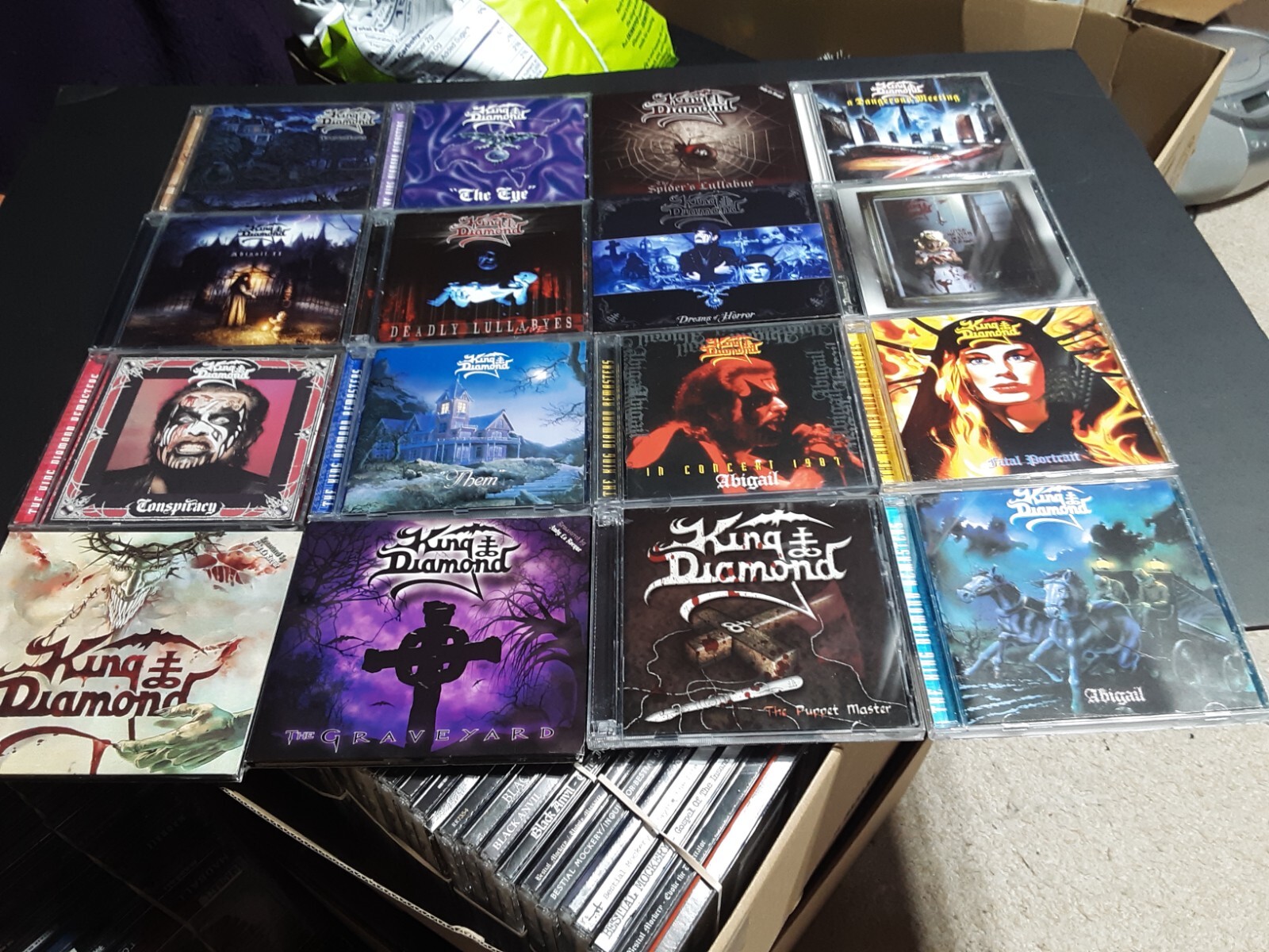 16 king diamond cds very good condition