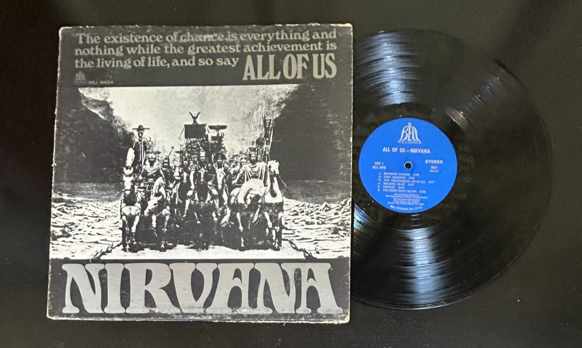 1968 PSYCH ROCK LP NIRVANA ALL OF US BELL 6024 EXCELLENT