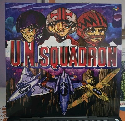 U.N. Squadron Area 88 Vinyl LP Record SNES Nintendo OST VGM