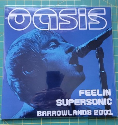 Oasis -  Feelin Supersonic -  Double Blue Vinyl LP - 0389/1000 with Poster