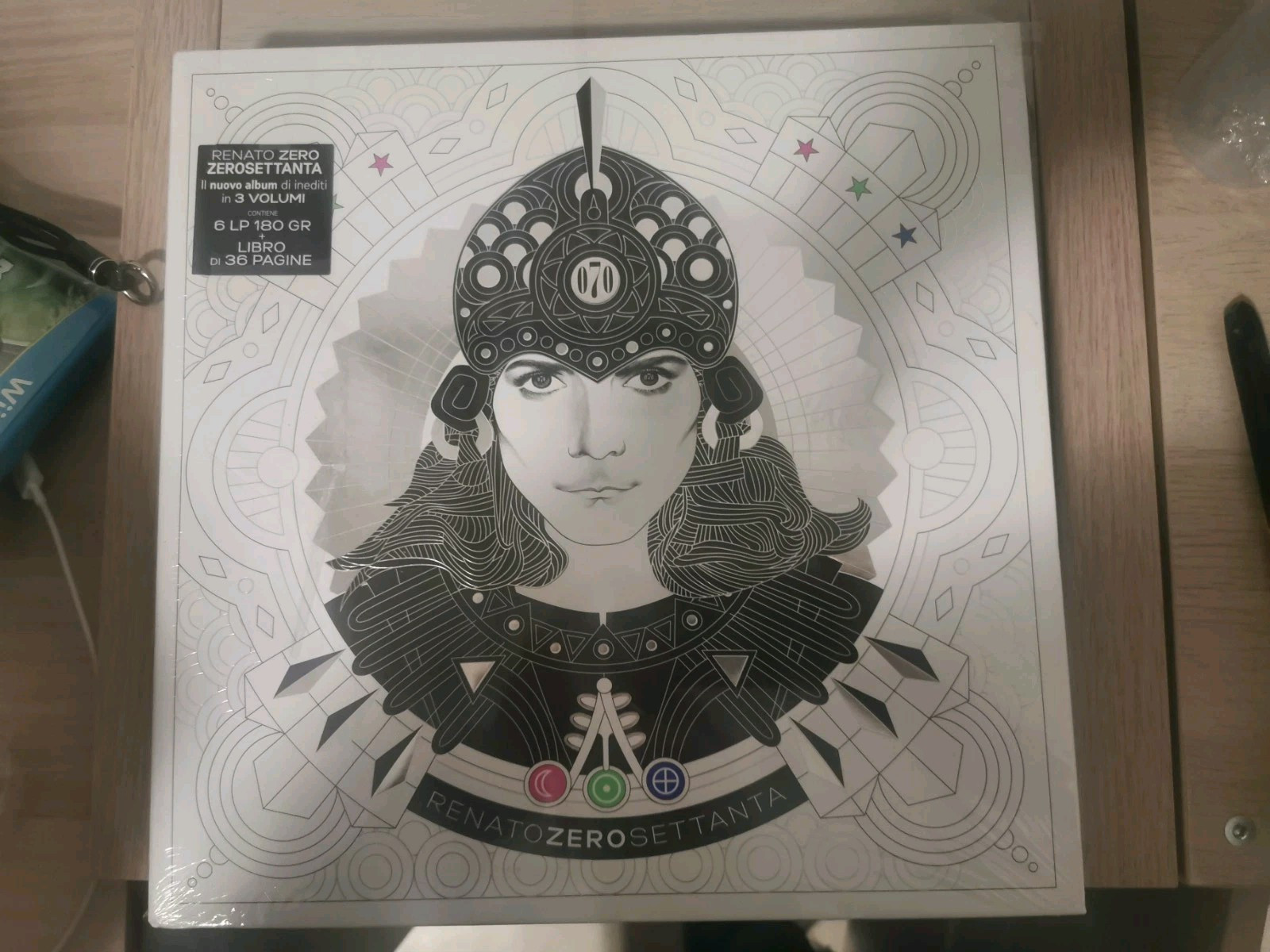 RENATO ZERO - Zerosettanta cofanetto da collezione 6 LP