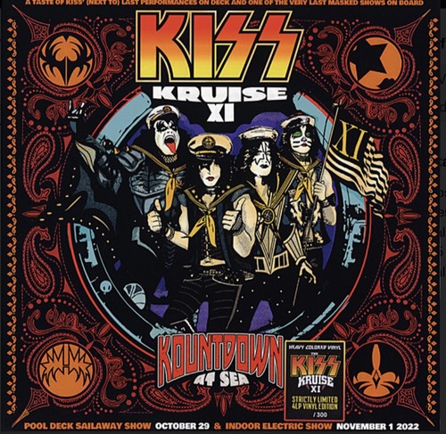Kiss Kruise XI Kountdown At Sea Box 4 Lp Limited Edition Sealed 