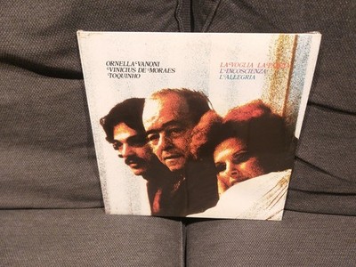 LP ORNELLA VANONI La Voglia La Pazzia stampa originale 80 MINT ancora SIGILLATO 