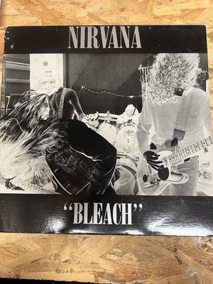 Nirvana  Bleach 1989 LP 2nd Pressing