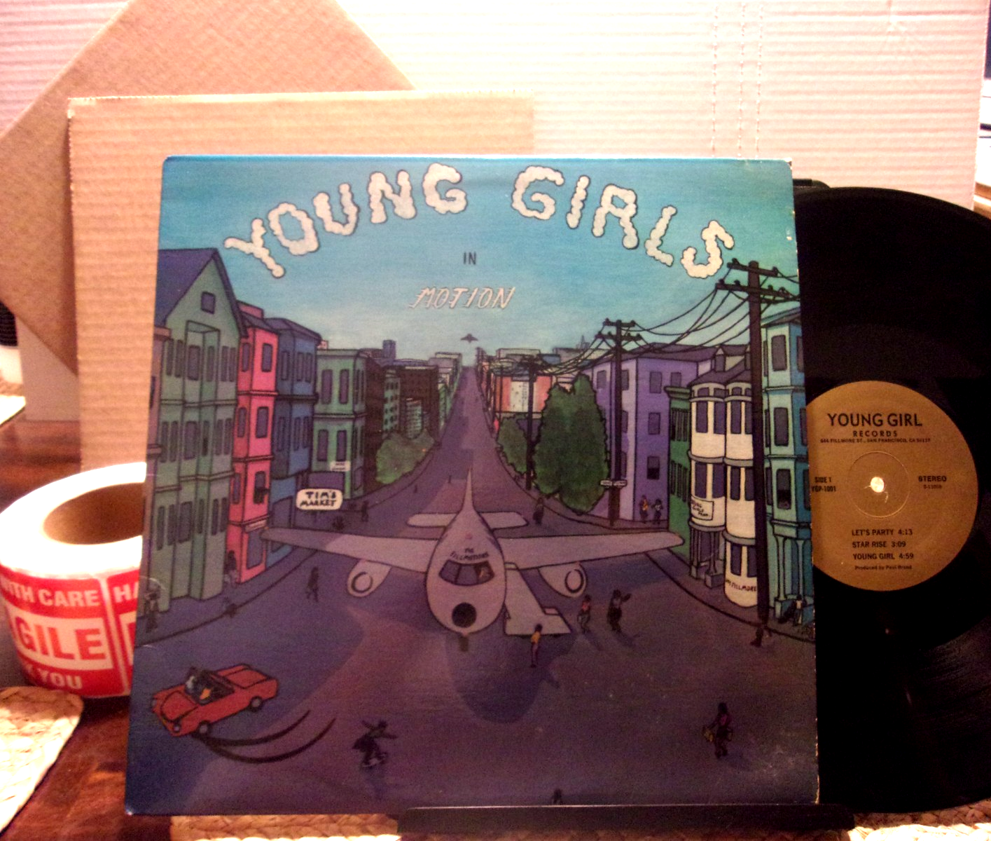 The Fillmotions   Young Girl  LP  SWEET SOUL Extremely Rare