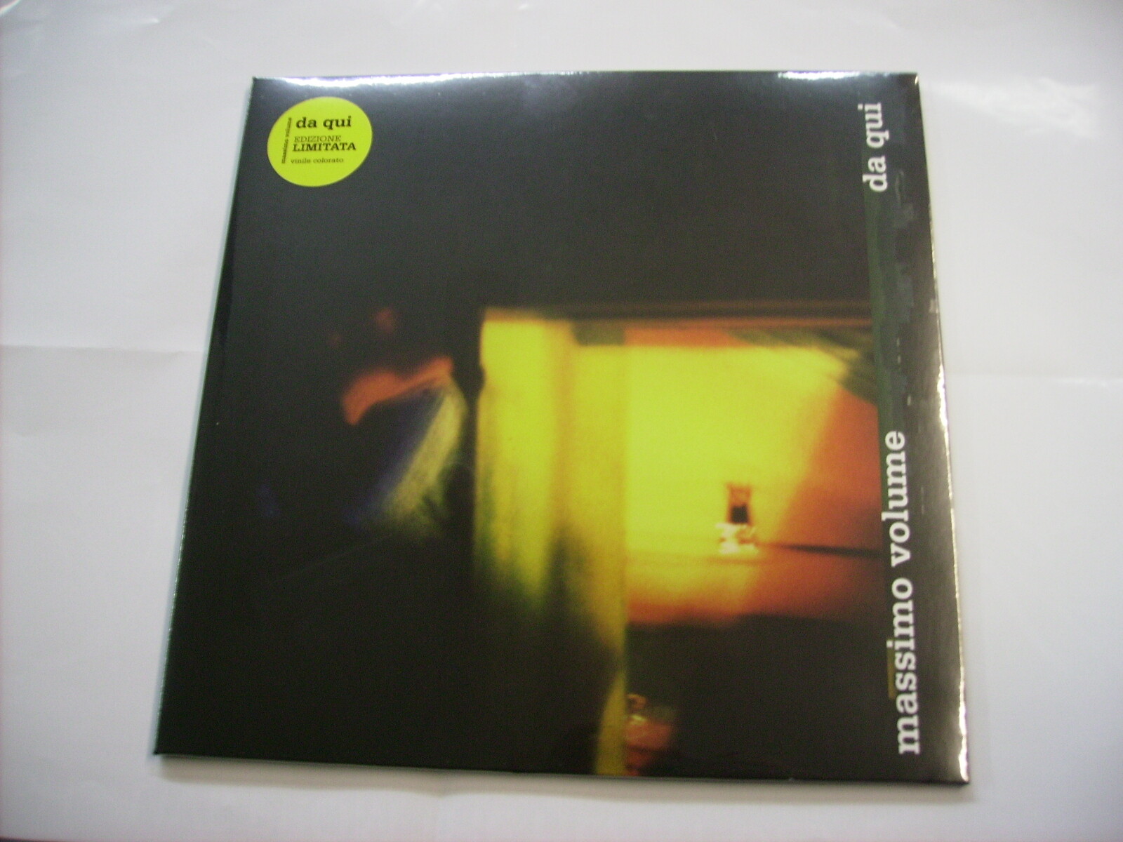 MASSIMO VOLUME - DA QUI - LP YELLOW VINYL BRAND NEW NUMBERED   015/500
