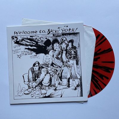 The Rolling Stones   Welcome To New York   Red Splattered Vinyl   TMQ 71080