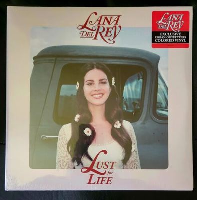 Lana Del Rey   Lust For Life Urban Outfitters Exclusive Coke Bottle Clear Vinyl