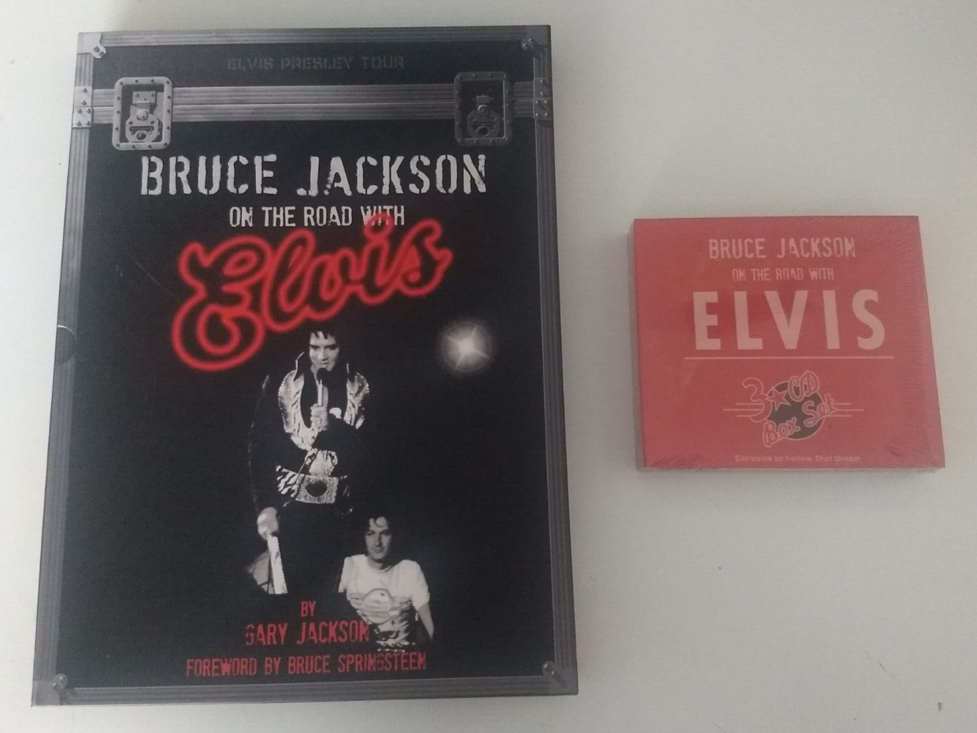 FTD GARY JACKSON BRUCE JACKSON ON THE ROAD WHIT ELVIS PRESLEY NOOK   BOX 3 CD