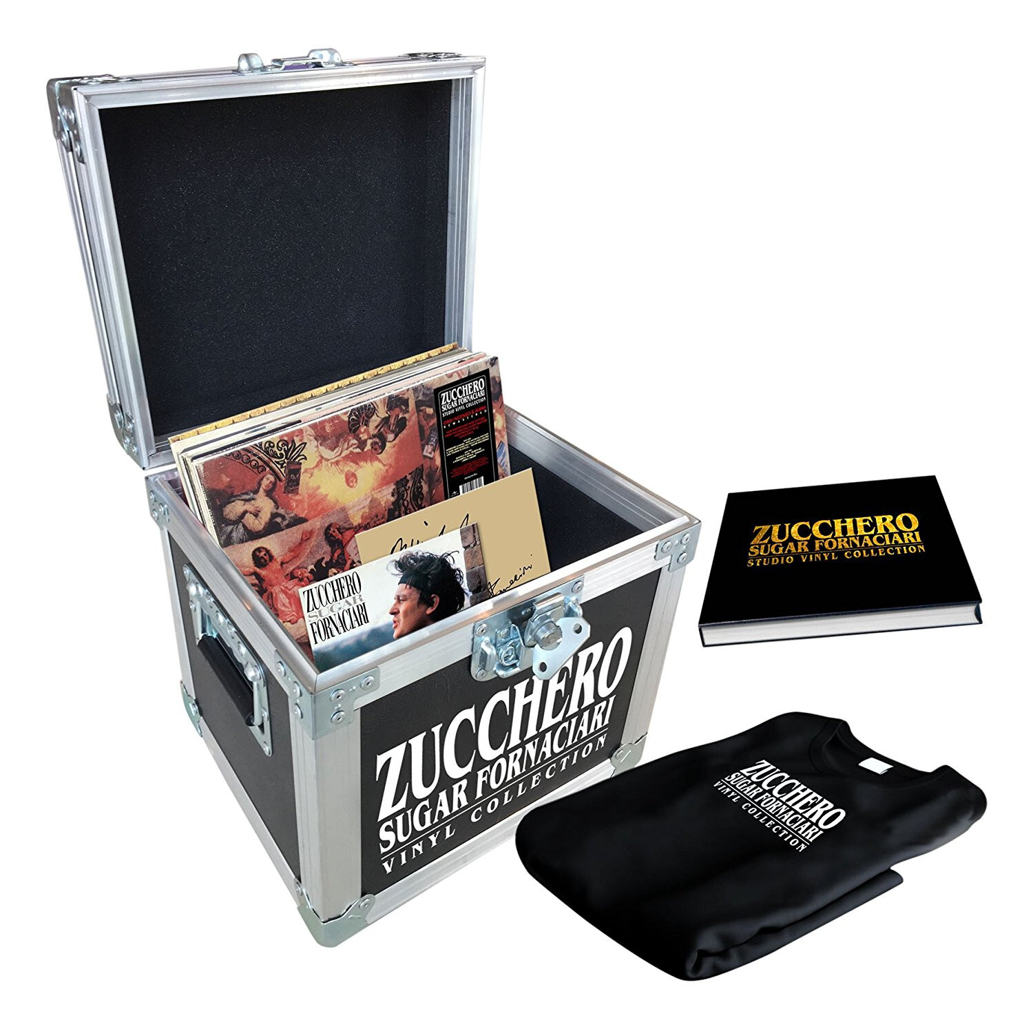 Zucchero Sugar Fornaciari Studio Vinyl Collection Box 13 x Vinili Lp   2 45 Giri