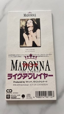 Madonna Like A Prayer 3   Japan / Japanese CD Longbox - 10P3-6112 - Unsnapped 