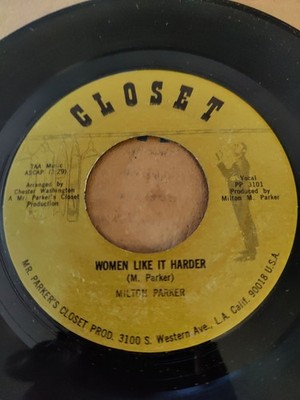 Milton Parker VINYL Pressing RARE CLOSET 3101 VG PLUS SOUL NORTHERN SOUL 45