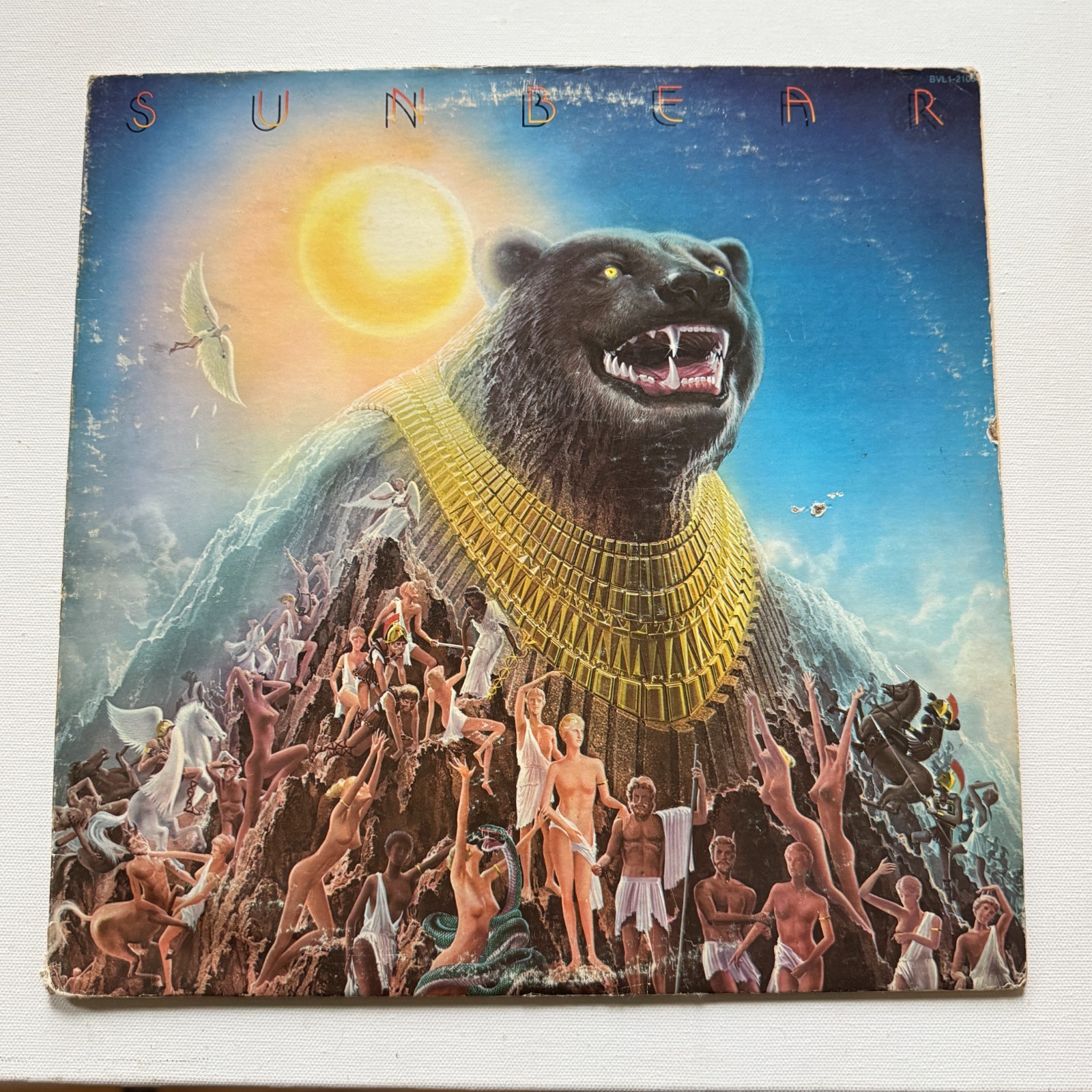 Sunbear self-titled Soul Train PROMO LP Not For Sale Stamp 1977