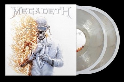 MEGADETH Cremains Guitar Ash-Filled Vinyl 2LP  Limited Edition  /250 PRESALE        