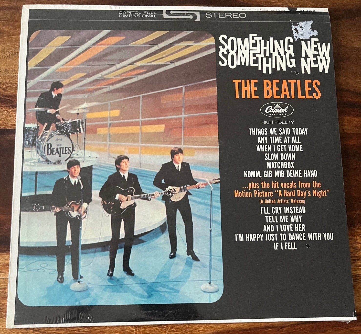 Beatles - Something New LP ST 2108 70er Apple Scranton Press 12 SEALED          