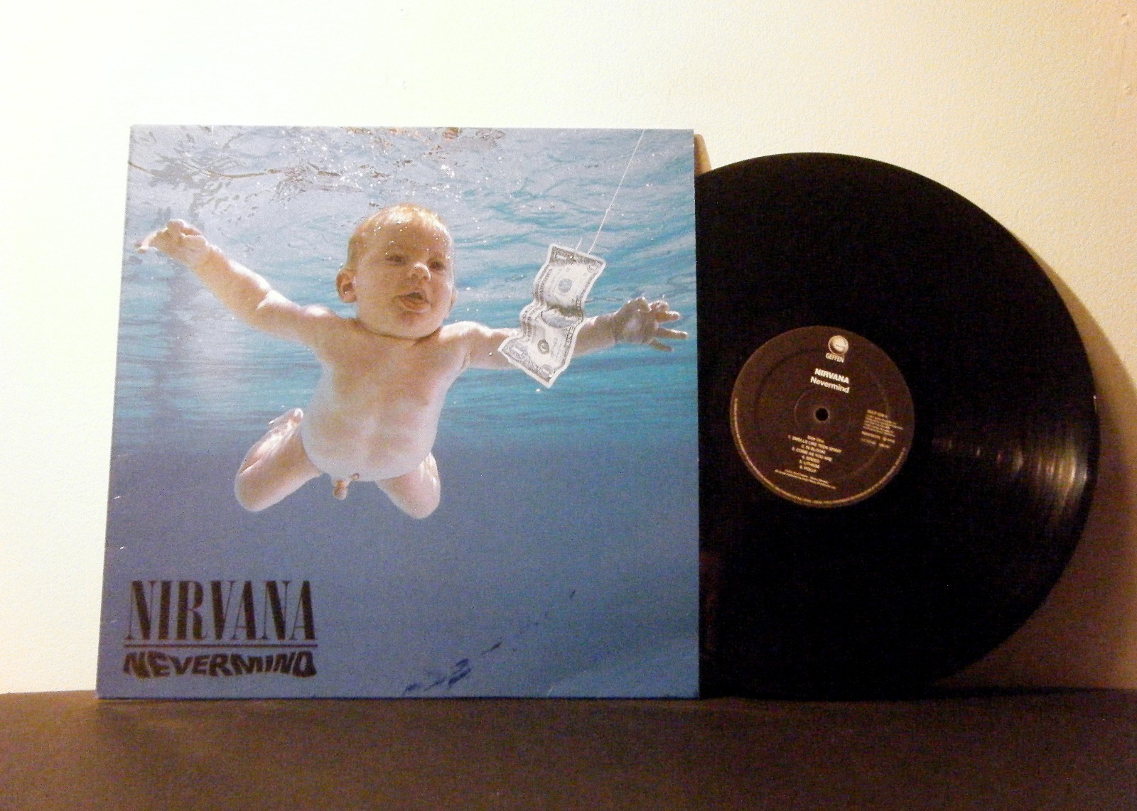 NIRVANA LP Nevermind  1991  Simply Vinyl  RE Kurt Cobain  180  Gram   vinyl