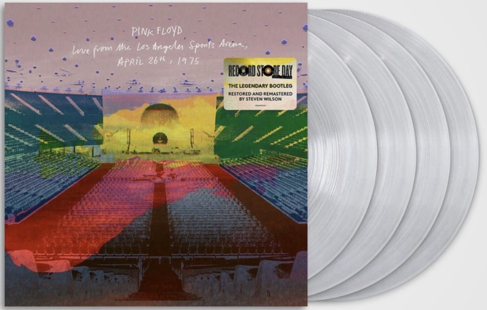 PINK FLOYD 4 LP    LIVE FROM THE LOS ANGELES 1975    COLOR VINYL - RSD 2026 - SEALED
