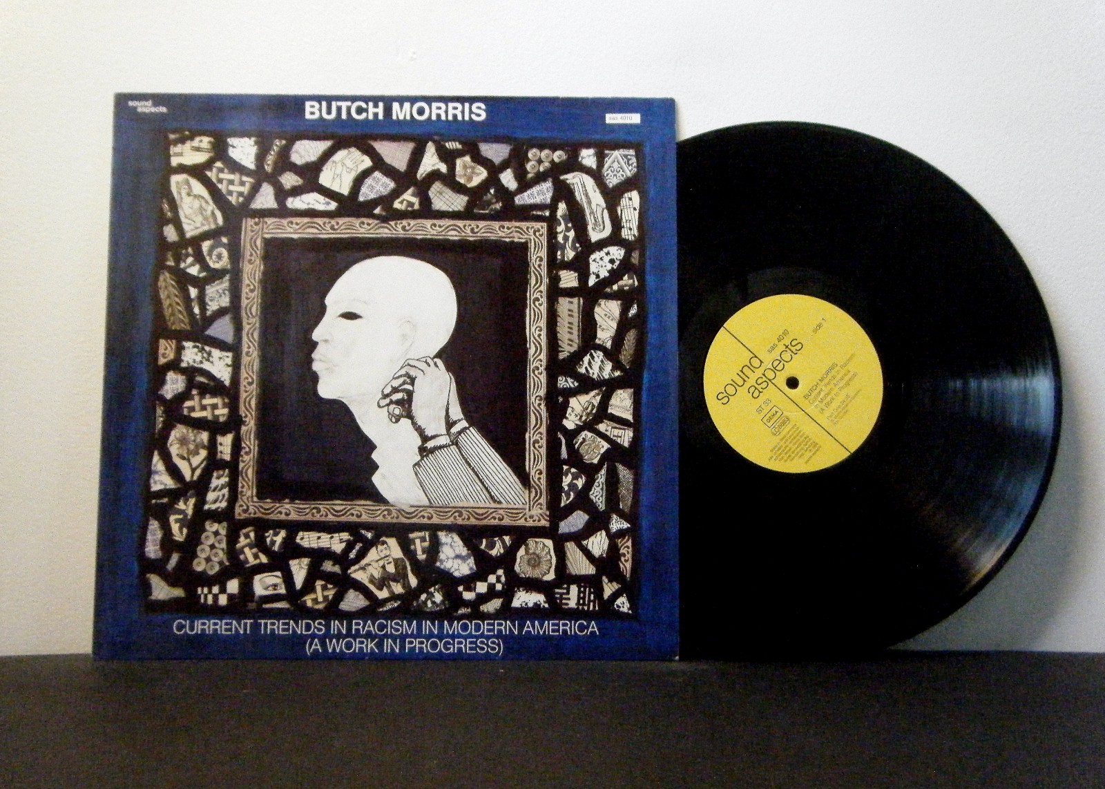 BUTCH MORRIS LP Current Trends In Racism In Modern America 1986 Sound Asp  vinyl