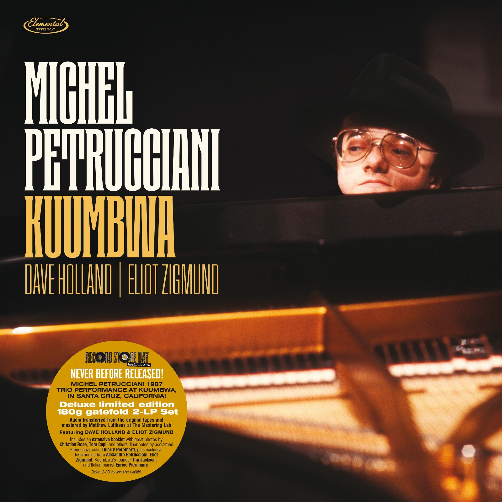 Michel Petrucciani Live At Kuumbwa 1987 Doppio Vinile Lp 180 Gr. Deluxe RSD 2026