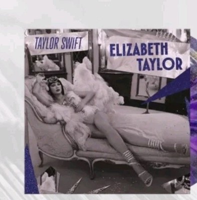 Taylor Swift Elizabeth Taylor 7   Purple Glitter Vinyl RSD 2026 