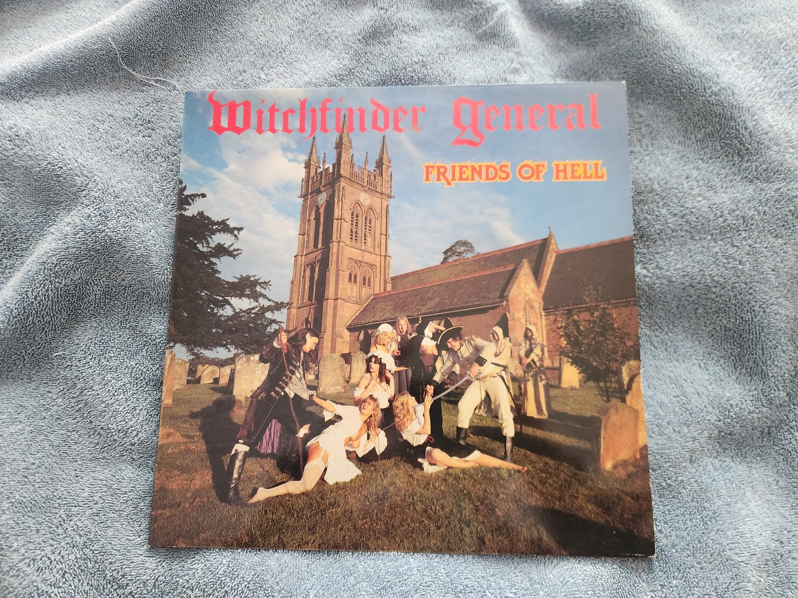 Witchfinder General LP  Friends Of Hell  Album Colored Vinyl Record 1983