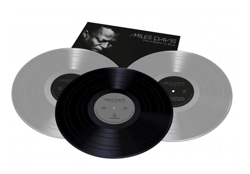 Miles Davis From Bebop To Blue Triplo Vinile Lp Colorato Nero e Argento RSD 2026