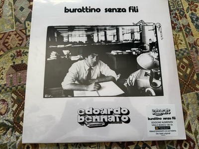EDOARDO BENNATO - BURATTINO SENZA FILI - LP Vinile Bianco - Limitata N. 42/500