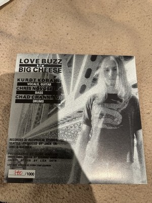 Nirvana Love Buzz Debut 7    Vinyl Very Rare Original