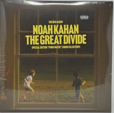  RARE  - NOAH KAHAN - The Great Divide    Pond Water    LIQUID FILLED Vinyl 2LP