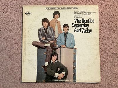 Beatles YESTERDAY AND TODAY Second State Paste Over Butcher Cover Rare STEREO  5
