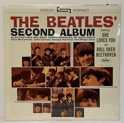 The Beatles  The Beatles  Second Album  ST 2080 LP Still Sealed    