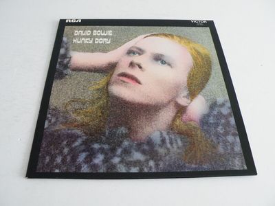 DAVID BOWIE 'HUNKY DORY' LP UK RCA '71 LYRIC INSERT FIRST PRESS LAMINATED SLEEVE