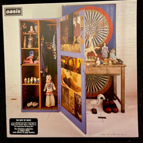 OASIS : Stop The Clocks : Best Of : 3  LP  VINYL RECORD SET  2006  : SEALED  NEW